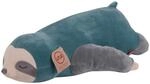 UNUS Faultier Kuscheltier Kissen, 50 cm, T&uuml;rkis, Seitenschl&auml;ferkissen weich und