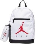 Jordan Rucksack Jordan 9B0503 mit Etui Einheitsgr&ouml;&szlig;e Wei&szlig;, Wei&szlig;, Einheitsgr&ouml;&szlig;e