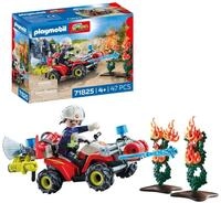 PLAYMOBIL | City Action | Feuerwehr Quad l&ouml;scht Heckenbrand | Feuerwehrauto 