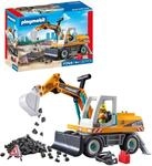 PLAYMOBIL | City Action | Gro&szlig;er Bagger | Baustellen Spielzeug Kind | Bagger