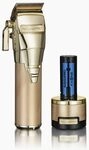 BabyLiss Pro FXONE Haarschneidemaschine, Metall, Gold, mit Titan-Klinge, FX899GE