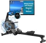 Skandika Ruderger&auml;t Nemo V Hybrid | Wasser und Magnetwiderstand kombiniert, 90&deg;