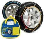 Goodyear Satz von 2 x 9mm Metall Auto Schneeketten Gr&ouml;&szlig;e 120 mit automatischem
