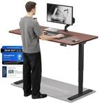 DESKSPACE PRO Plus Elektrisch h&ouml;henverstellbarer Schreibtisch (160x80 cm) 