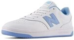 New Balance Herren Bb80 Sneaker, White Grey, 40.5 EU