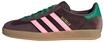 Adidas Unisex Gazelle Indoor Schuh Dark Brown/Glow Pink/Court Green 36 2/3