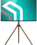 ONKRON TV St&auml;nder Staffelei f&uuml;r 32-65 Zoll TV bis zu 35 kg, Fernsehst&auml;nder