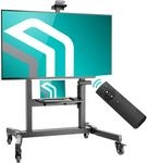 ONKRON TV St&auml;nder rollbar f&uuml;r 50-100 Zoll Fernseher, max Last 130 kg, motorisierter