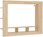 vidaXL TV Schrank, Wohnwand mit Stauraum, Schrankwand Anbauwand f&uuml;r Wohnzimmer,