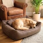 4L Textil Teo Katzenbett flauschig Katzenk&ouml;rbchen Katzensofa Kuscheliges Hundebett