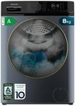 Cecotec Waschmaschine 8Kg Frontlader Bolero DressCode 8610 Inverter Ice Blue A. 1400