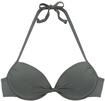 Lascana Damen Push-Up-Bikini-Top wattierte Cups, Mix-Kini, zum Binden,
