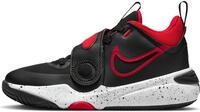 NIKE Team Hustle D 11 &auml;ltere Kinder Basketballschuh, Black/University Red-White,