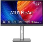 ASUS ProArt PA27JCV 27 Zoll 5K DCI-P3 USB-C Monitor f&uuml;r Mac | Calman verifiziert,