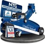 NTG Hydraulischer Wagenheber 2 Tonnen &ndash; T&Uuml;V Zertifiziert mit 130&ndash;330 mm Hubh&ouml;he