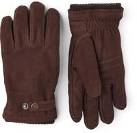 HESTRA Espresso Herren Lederhandschuhe 9