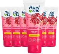 Handsan Granatapfel Handcreme mit Q10 | 6 x 90 ml | wertvoller Feuchtigkeitsspender