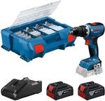 Bosch PRO 18V System Akku-Bohrschrauber GSR 18V-65 (b&uuml;rstenloser Motor,...