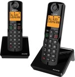 Alcatel S280 Duo Schwarz, Duo-Schnurlostelefon, Freisprecheinrichtung, Telefonbuch Alcatel S280 Duo Schwarz, Duo-Schnurlostelefon, Freisprecheinrichtung, Telefonbuch