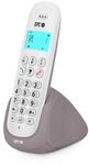 SPC Art &ndash; Schnurloses Festnetztelefon mit beleuchtetem Display, Anrufer-ID,