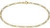 CHRIST Damen-Armband Armband Figaro 375er Gelbgold One Size 87989429
