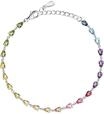 CHRIST Damen-Armband 925er Silber, recycelt Zirkonia One Size 89086361