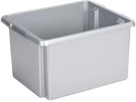 Sunware Nesta Aufbewahrungsbox, Silber, 32 Liter