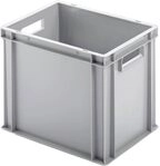 Alutec 75044 Universal Kunststoffbox geschlossen (B x H x T) 400 x 320 x 300mm Grau