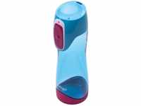 Contigo Trinkflasche Swish Autoseal, große BPA-freie Kunststoff Wasserflasche für