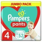 Pampers Pants Windeln Gr&ouml;&szlig;e 4 (9-15 kg), 52 St&uuml;ck, Schutz & Komfort Pampers in
