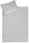 Julius Z&ouml;llner Bettw&auml;sche 100x135+40x60 uni light grey