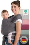 Laleni Babytragetuch f&uuml;r Neugeborene - 100% weiche Bio-Baumwolle, Tragetuch Baby