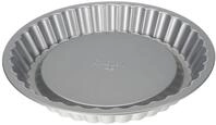 St&auml;dter We Love Baking Obstbodenform, Metall, Silber, Durchmesser 22cm,