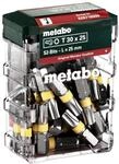 metabo Bit-Box T30 SP, 25-teiliges Bit-Set aus S2-Stahl, 25 mm lang