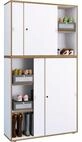 VCM Holz B&uuml;roschrank Ordner Aktenschrank B&uuml;rom&ouml;bel Schrank Salia 5-Fach...