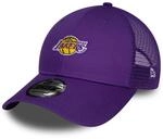 New Era Los Angeles Lakers NBA Basketball Cap verstellber Truckercap lila Snapback