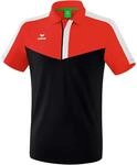 Erima Herren Squad Sport Poloshirt (1112012), rot/schwarz/wei&szlig;, S