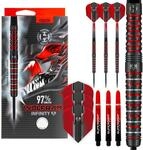 Wolfram Infinity 97% Tungsten Darts | Darts-Set mit Stahlspitze| 21g, 22g, 23g, 24g,