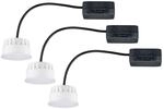 Paulmann 92472 LED Einbauleuchte Modul Choose Coin 3er-Set rund 50mm 3x6W 3x470lm