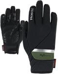 Roeckl Ranten 2 Winter Fahrrad Handschuhe lang schwarz/gr&uuml;n 2027: Gr&ouml;&szlig;e: 8