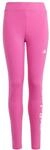 adidas M&auml;dchen Essentials Linear Logo Cotton Tights, semi lucid fuchsia/clear...