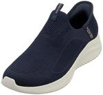 Skechers Damen Ultra Flex 3.0 Easy WinSneaker | Slipper, Grau, Schlupfschuh, Vegan,