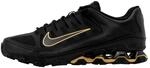 Nike Reax 8 Tr Mesh, Herren Fitnessschuhe, Mehrfarbig (Black/Metallic Gold/Black