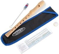 Classic Cantabile Stella Blockfl&ouml;te - 2-teilige Blockfl&ouml;te aus Ahorn - Deutsche