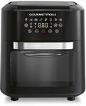GOURMETmaxx XXL Hei&szlig;luftfritteuse 11 Liter | 4in1: Fritteuse, Hei&szlig;luftofen, Grill,