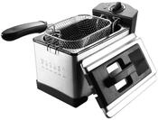 Elta Edelstahl Fritteuse 3 Liter 2000W Elektro 800g Pommes frittieren,