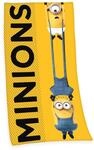 Herding Minions 2 Velourstuch, Baumwolle, Mehrfarbig, 75 x 150 cm