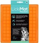Innovative Lickimat Playdate Leckerlimatte, Orange, 1 St&uuml;ck (1er Pack)