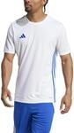 adidas Herren Tabela 23 Jersey Shirt, White/Team royal Blue, S