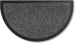 Astra Fu&szlig;matte Au&szlig;en & Innen - 40x70 cm - Grau Linien halbrund - T&uuml;rmatte
